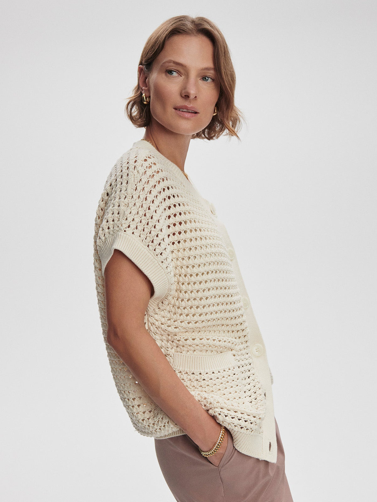 Sidra Dropped Sleeve Cardigan | Varley Top Pick