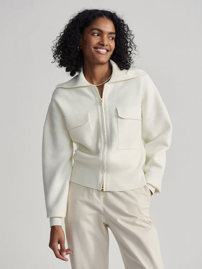 Felise Relaxed Knit Jacket | Varley Featured