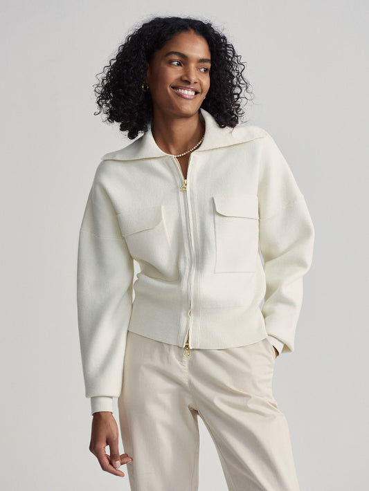 Felise Relaxed Knit Jacket | Varley Featured