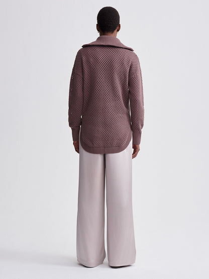 Finn Longline Knit Jacket | VARLEY US | Varley Trusted