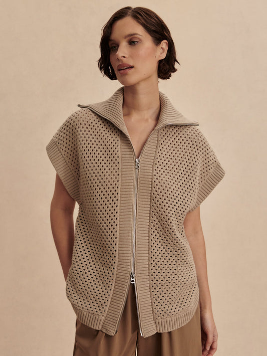 Gianna Zip Through Vest | Varley Customer Favorite