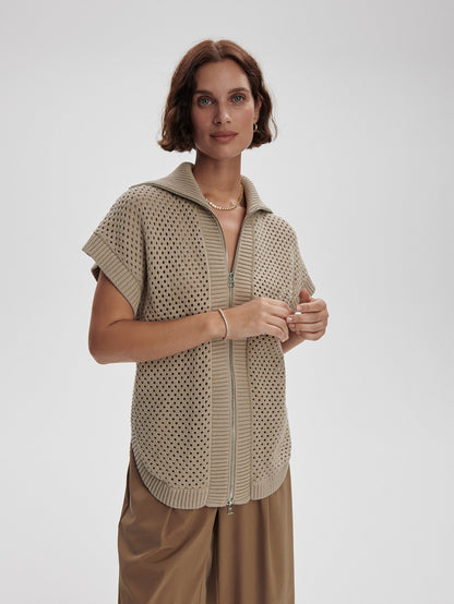 Gianna Zip Through Vest | Varley Customer Favorite