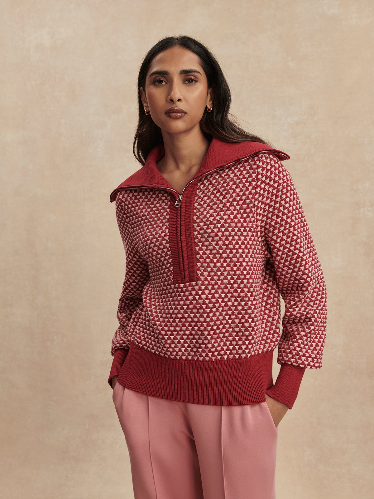 Lloyd Stitch Knit Sweater | Varley Smart Buy