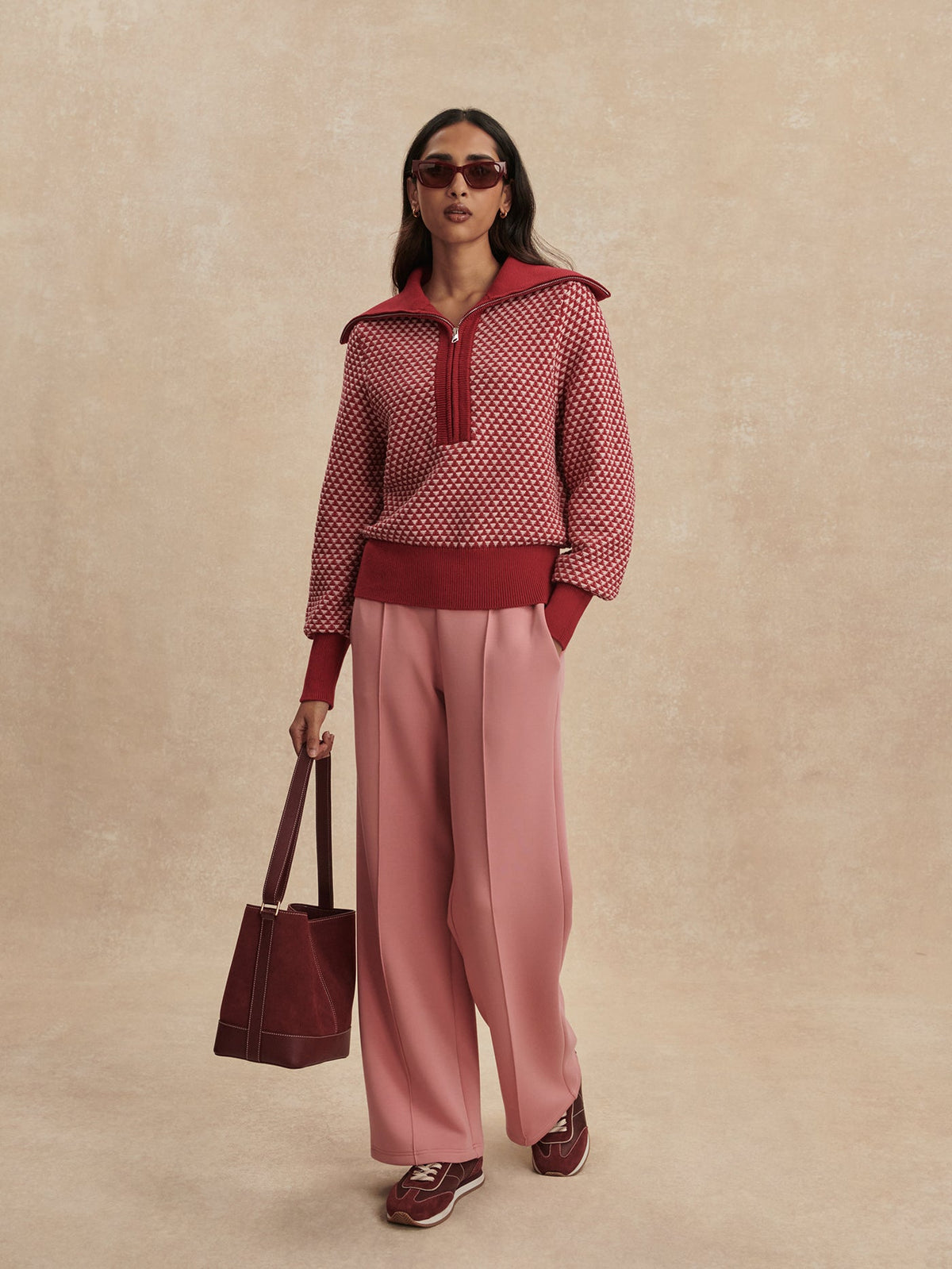 Lloyd Stitch Knit Sweater | Varley Smart Buy
