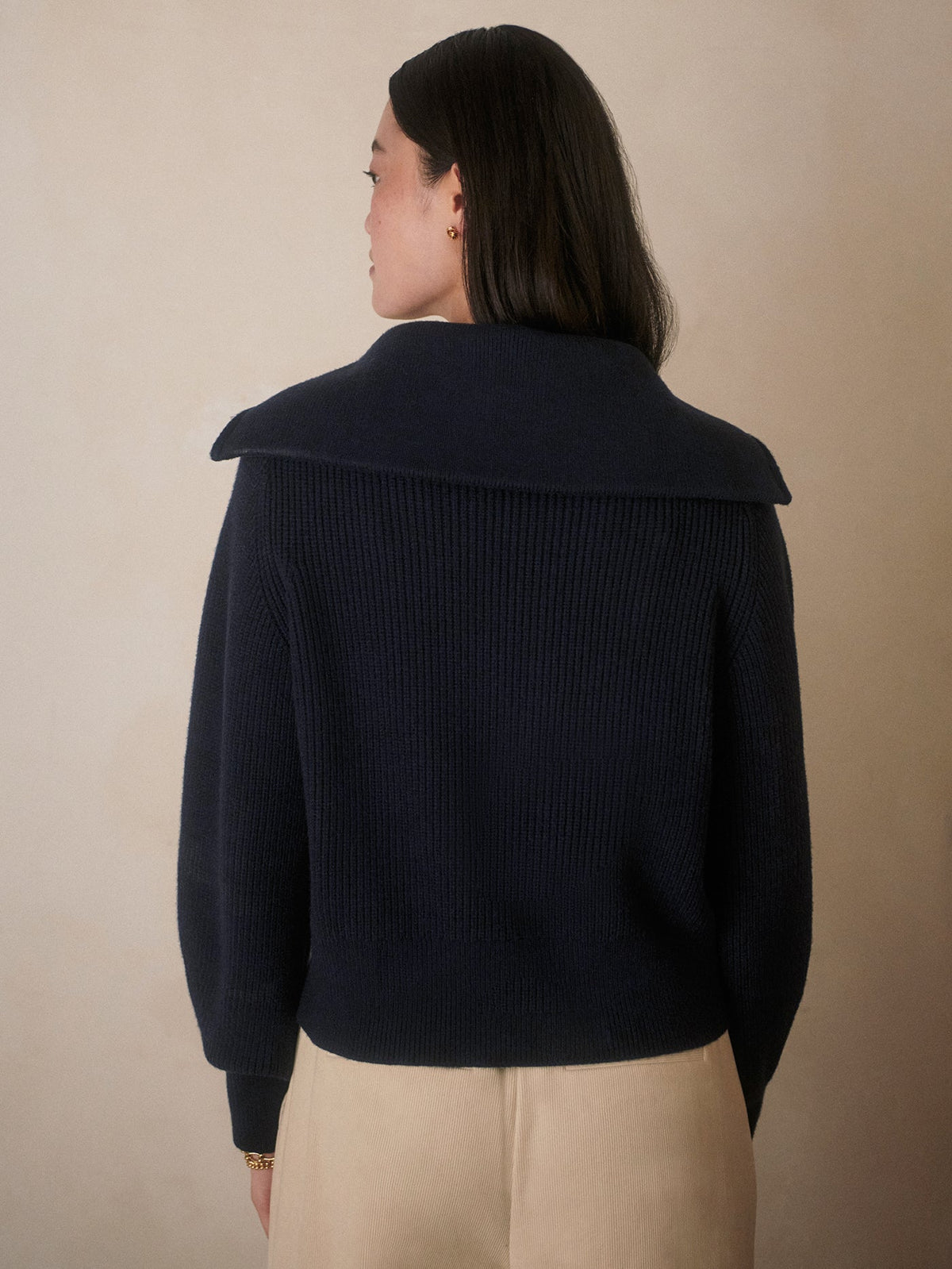 Maura Half Zip Rib Knit | Varley New