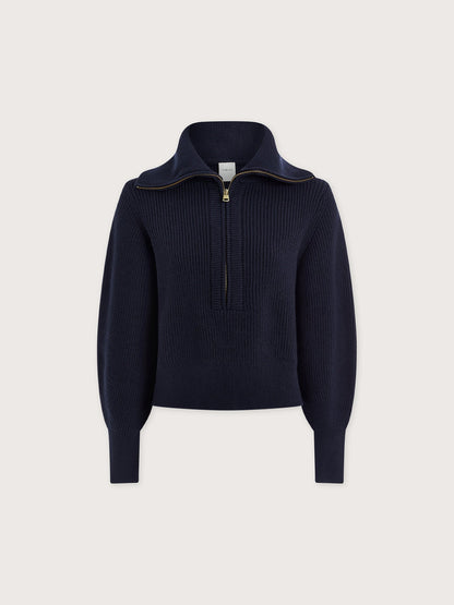 Maura Half Zip Rib Knit | Varley New