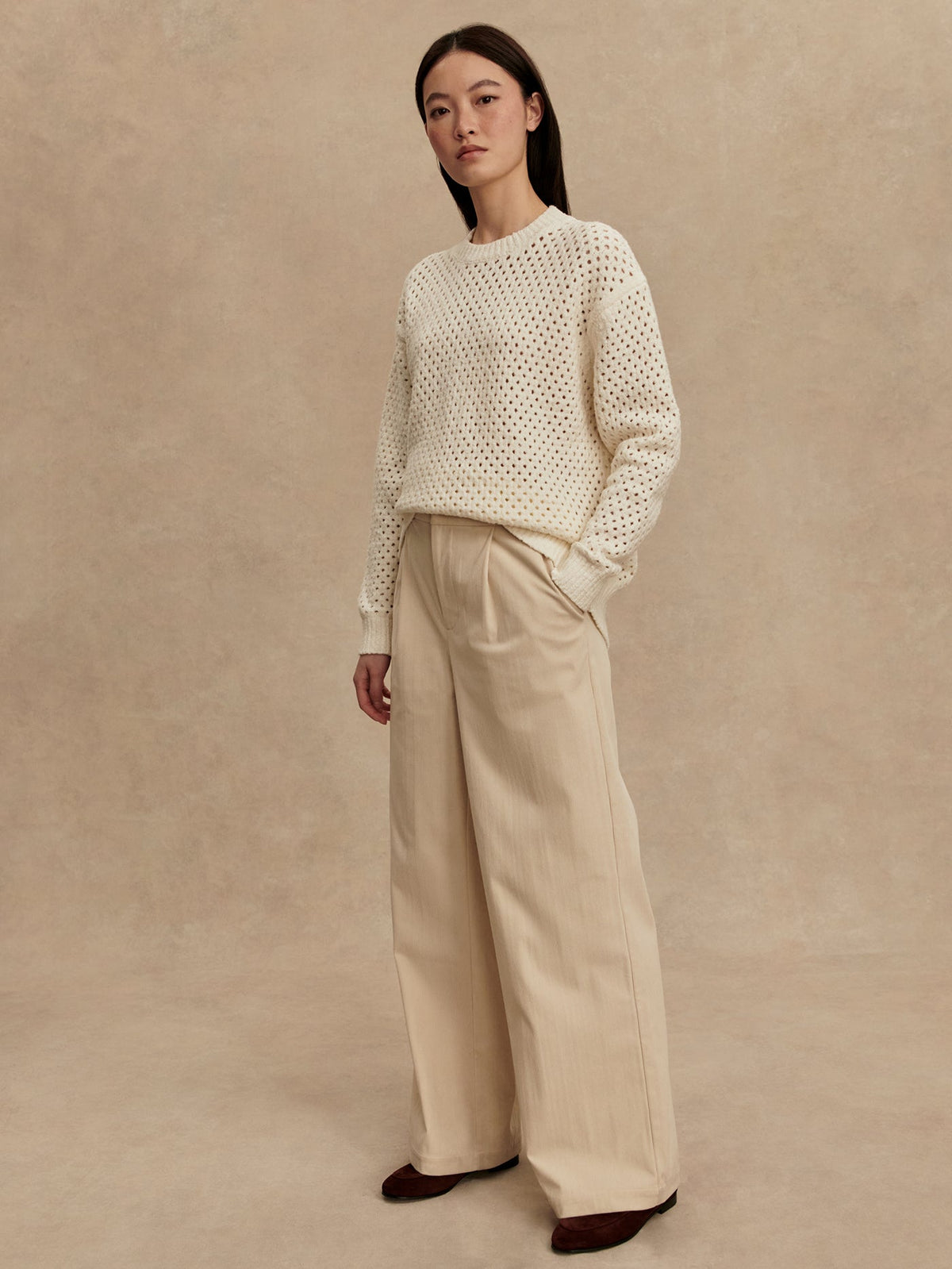 Grady Boucle Knit Sweater | Varley Featured