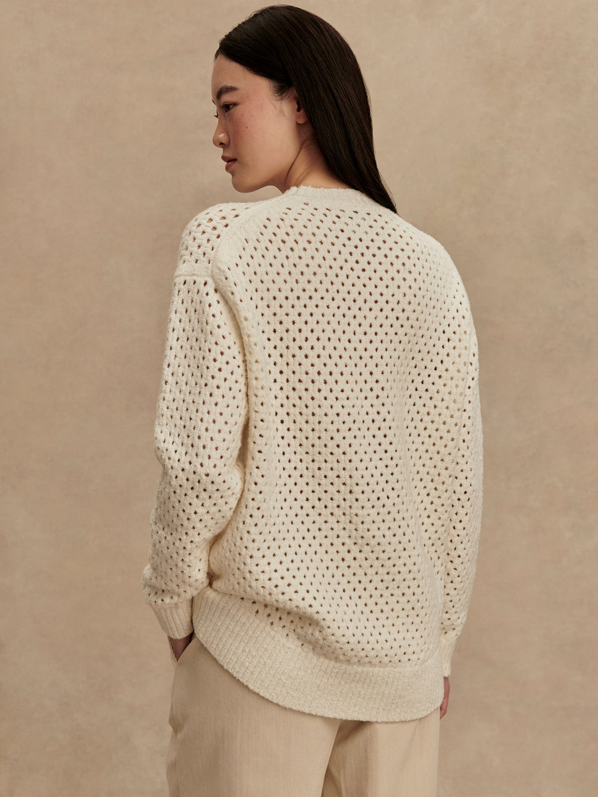 Grady Boucle Knit Sweater | Varley Featured