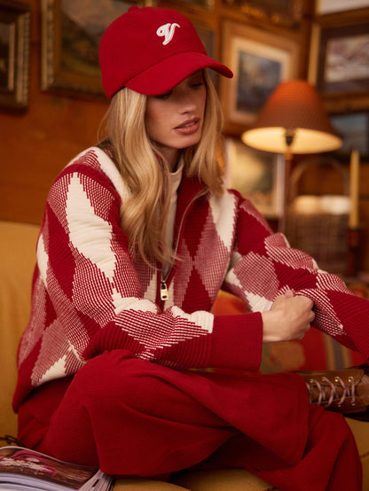 Karina Jacquard Knit Jacket | Varley Latest