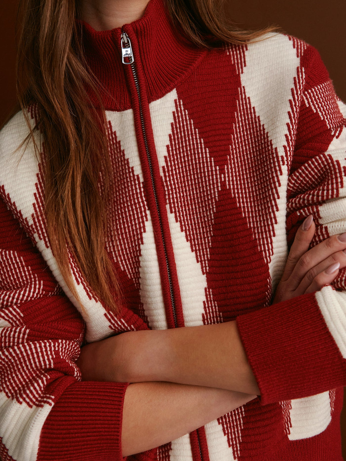 Karina Jacquard Knit Jacket | Varley Latest