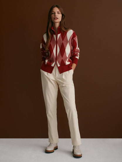 Karina Jacquard Knit Jacket | Varley Latest