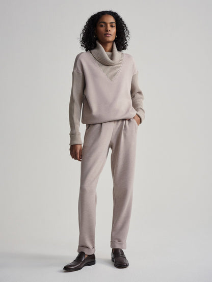Hannah Cowl Neck Sweat | Varley Trusted