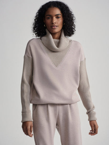 Hannah Cowl Neck Sweat | Varley Trusted