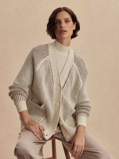 Jude Plated Cardigan | Varley Latest