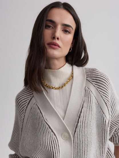 Jude Plated Cardigan | Varley Latest