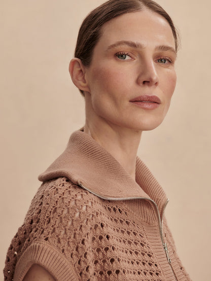 Liliana Knit Gilet | Varley Trusted