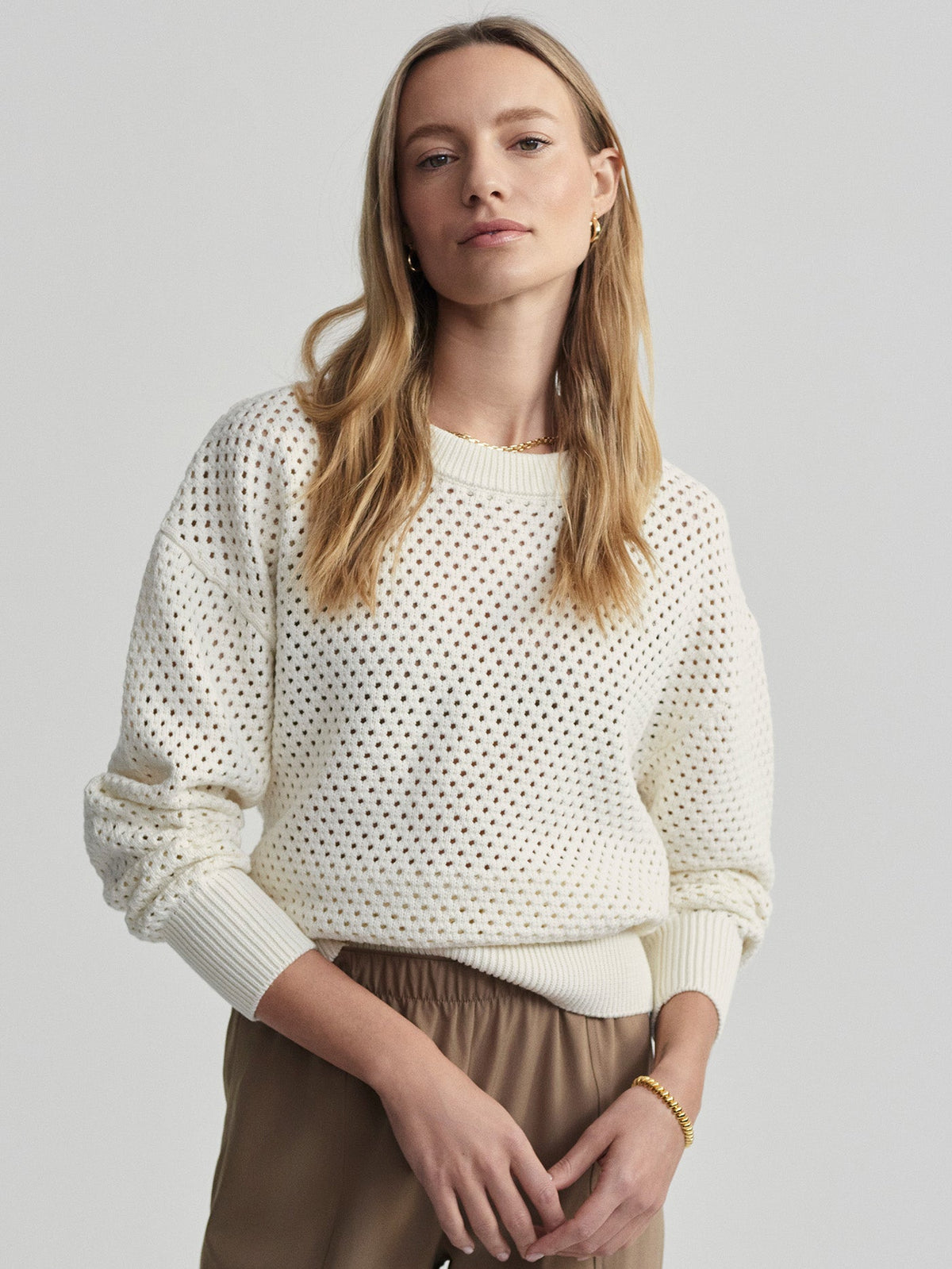 Hester Knit Crew | VARLEY US | Varley Top Pick