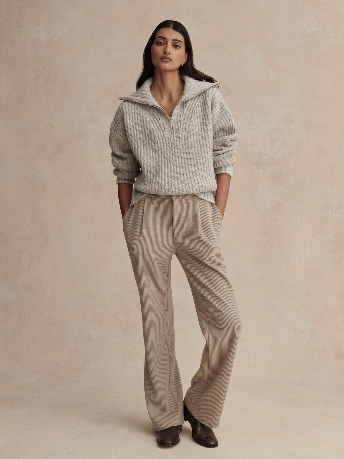 Flora Half Zip Soft Sweater | Varley Featured