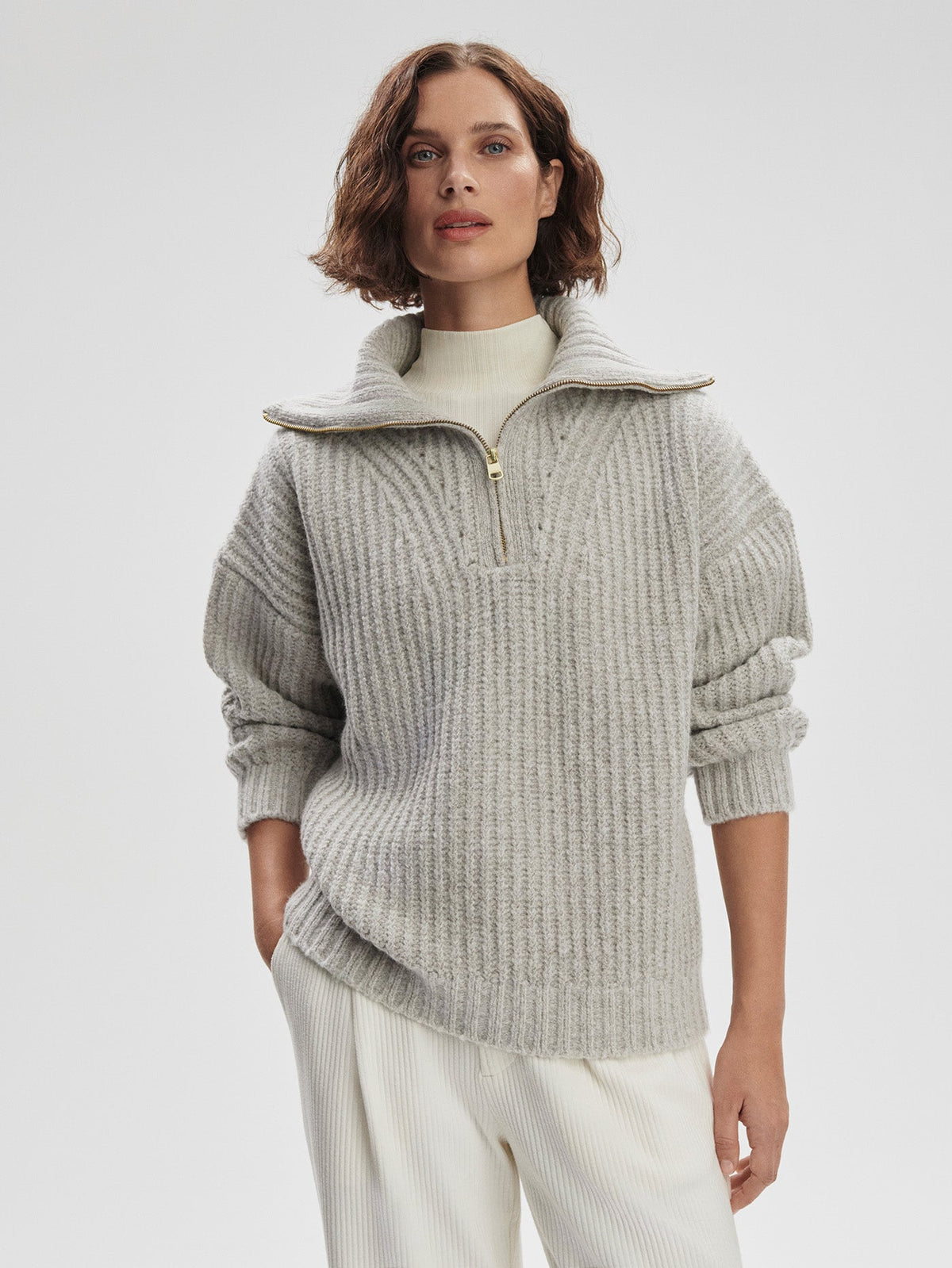 Flora Half Zip Soft Sweater | Varley Featured