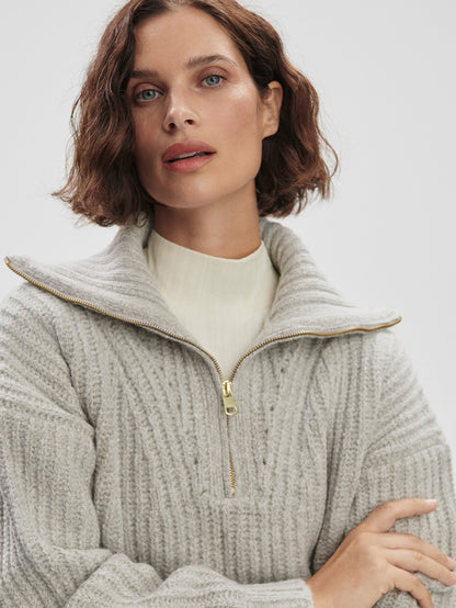 Flora Half Zip Soft Sweater | Varley Featured