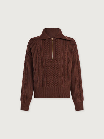 Camello Cable Half Zip 2.0 | Varley Customer Favorite