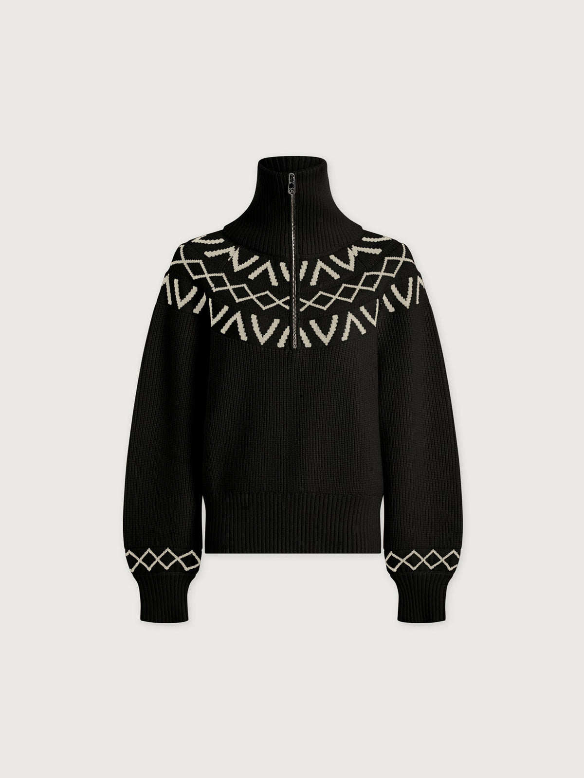 Sigrid Fairisle Half Zip Knit | Varley Top Pick