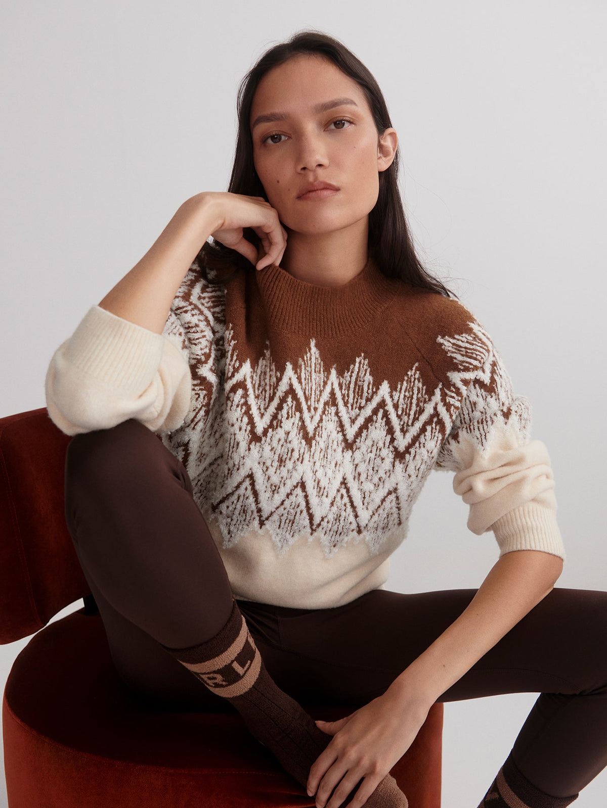 Siren Jacquard Sweater 2.0 | Varley Smart Buy