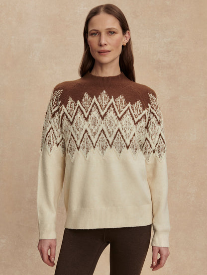 Siren Jacquard Sweater 2.0 | Varley Smart Buy