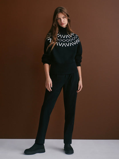 Marcie Fairisle Yoke Knit | VARLEY US | Varley Premium