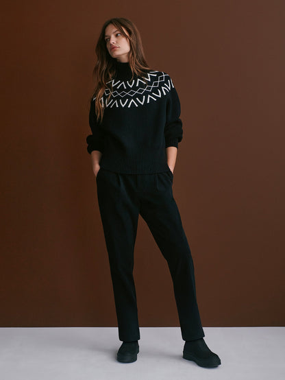 Marcie Fairisle Yoke Knit | VARLEY US | Varley Premium