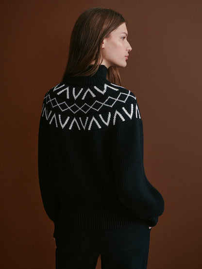 Marcie Fairisle Yoke Knit | VARLEY US | Varley Premium