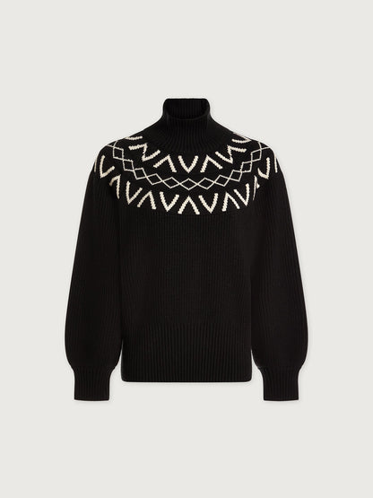 Marcie Fairisle Yoke Knit | VARLEY US | Varley Premium