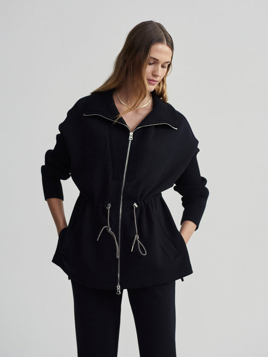 Palen Longline Zip Through | Varley Latest