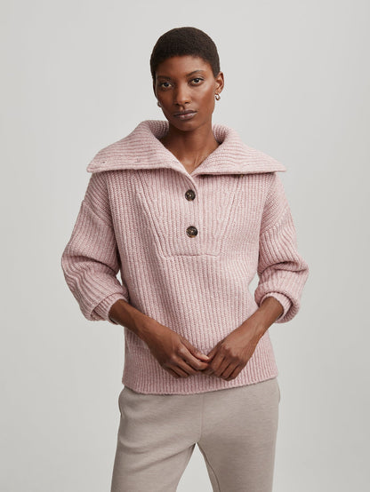 Peverel Button Placket Knit | VARLEY US | Varley Featured
