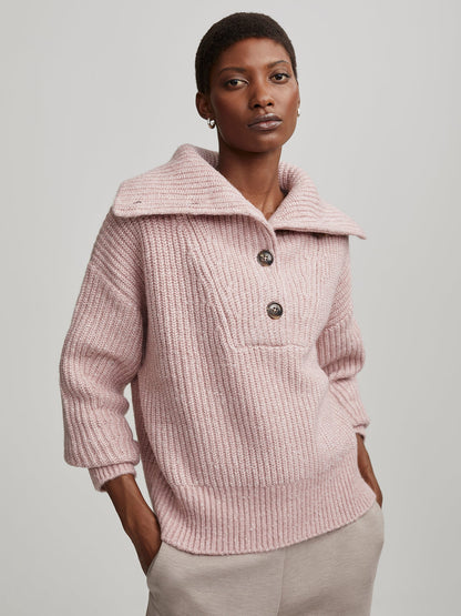 Peverel Button Placket Knit | VARLEY US | Varley Featured