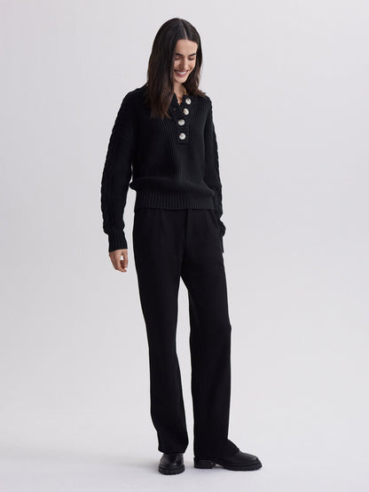 Vera Button Neck Sweater | Varley Customer Favorite