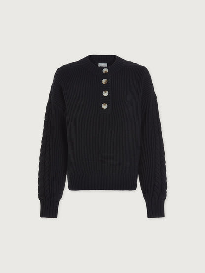 Vera Button Neck Sweater | Varley Customer Favorite