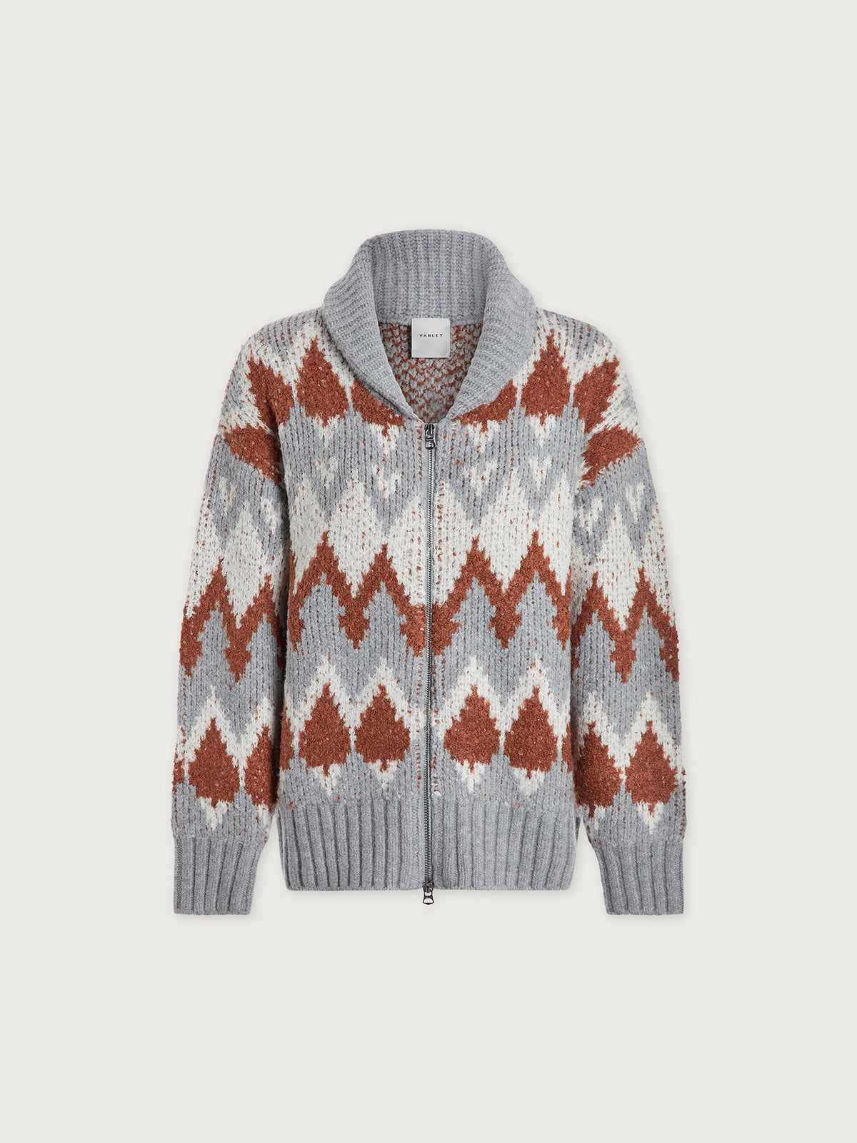 Brockley Jacquard Knit Jacket | Varley New
