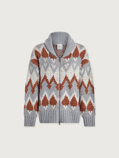 Brockley Jacquard Knit Jacket | Varley New