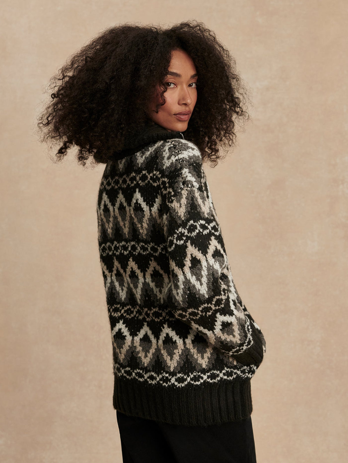 Brooke Fairisle Knit Jacket | VARLEY US | Varley Latest
