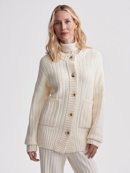 Pensdale Relaxed Knit Cardigan | Varley Top Pick