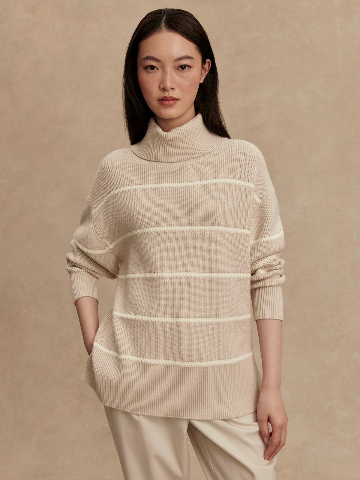 Hamish Stitch Knit Sweater | Varley Smart Buy