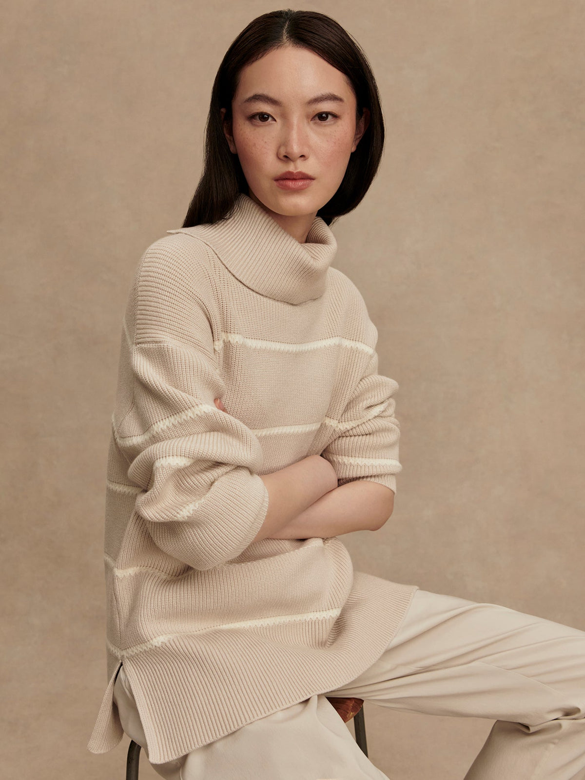 Hamish Stitch Knit Sweater | Varley Smart Buy