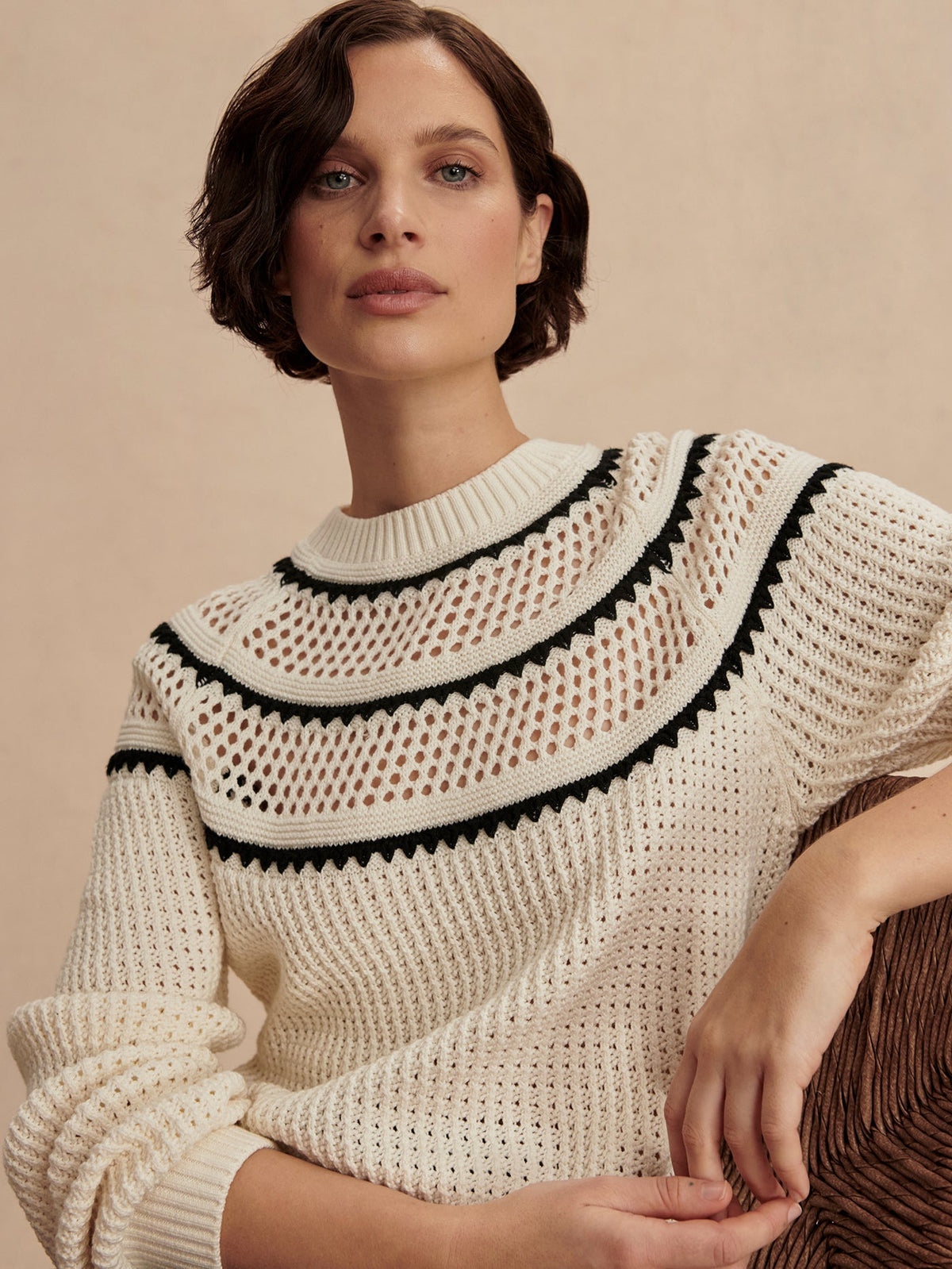 Padbury Pointelle Knit Sweater | Varley Featured