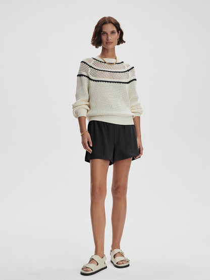 Padbury Pointelle Knit Sweater | Varley Featured