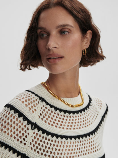 Padbury Pointelle Knit Sweater | Varley Featured