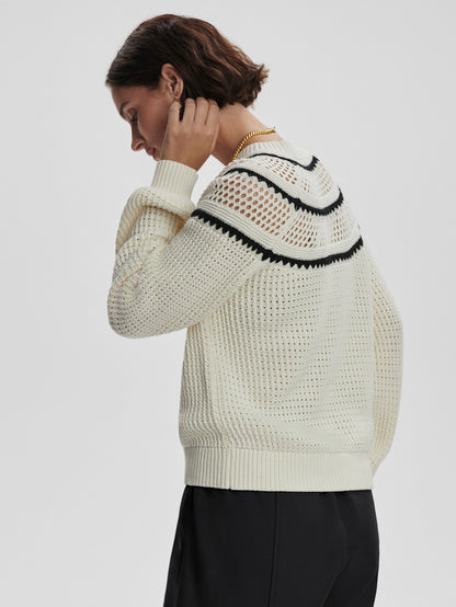 Padbury Pointelle Knit Sweater | Varley Featured